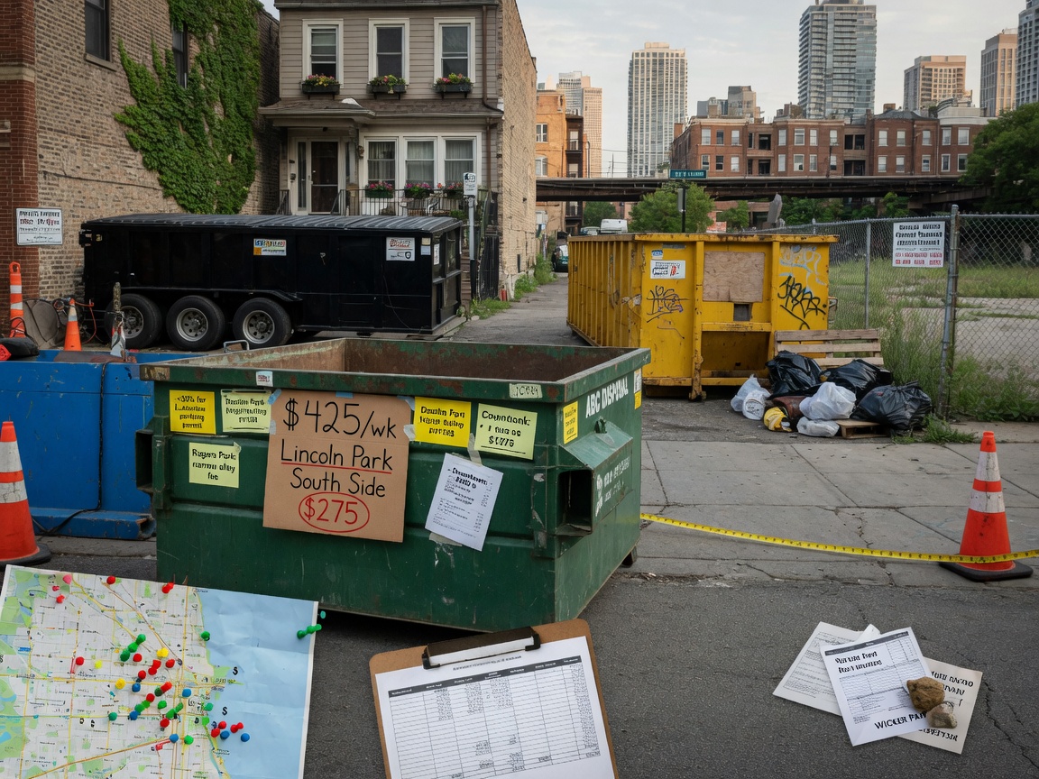 Factors That Change Dumpster Rental Prices Across Chicago Neighborhoods