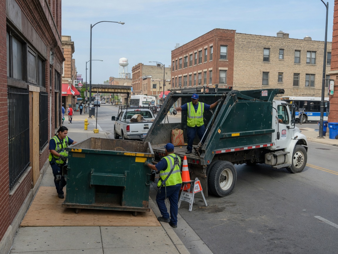 Dumpster Rental by Chicago Dumpster Rental pros in Chicago, IL